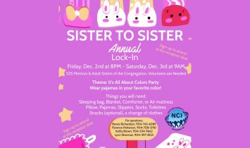 NCI Sister to Sister Annual Lock-In
