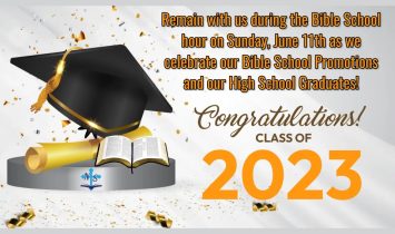Bible School Promotion/HS Grad Recognition
