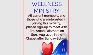 Health & Wellness Ministry Meeting